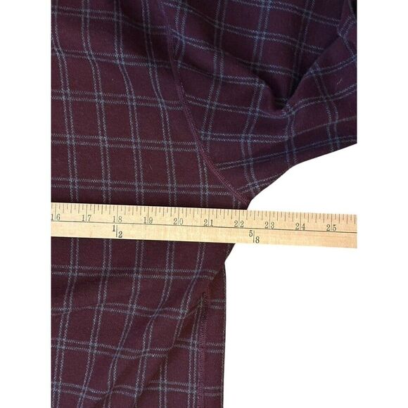 L.L. BEAN Vintage Tartan Plaid Henley Men’s Large 100% Cotton 4 Button Made USA - Picture 10 of 10